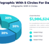 Infographic With 5 Circles For Data 2 Infographic With 5 Circles For Data - Infographic With 5 Circles