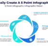 Easily Create A 5 Point Infographic - 5 Point Infographic Infographic Maker
