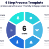 6 Step Process Template - Simplify processes with a user-friendly 6 step process template.