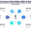 Free Power Point Slides With 6 Steps  - Download Stunning & Free 6-step Powerpoint Slides To Elevate Your Next Presentation.
