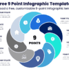 Free 9 Point Infographic Template - Download a free, customizable 9-point infographic template