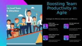 PowerPoint template for enhancing team productivity in Agile with professional presentation slides for cross-functional collaboration