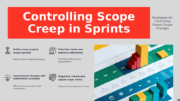 PowerPoint template for managing scope creep during sprints, featuring effective sprint planning slides and agile strategies.