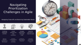 Professional PowerPoint template for prioritization challenges in agile projects, featuring strategies and techniques for effective backlog management.