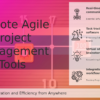 PowerPoint template for agile project management remotely, featuring professional presentation slides for virtual teams and agile tools.