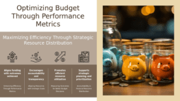 PowerPoint template for Performance-Based Budget Allocation, ideal for professional presentations and budget planning presentations.