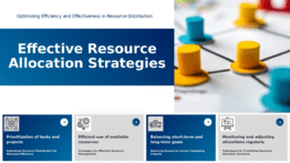 Professional PowerPoint template for effective resource allocation techniques, ideal for budget planning presentations and strategies.