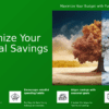 PowerPoint template for Seasonal Savings Challenges that aids in budget planning and creating a savings plan presentation.