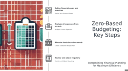 PowerPoint template for Zero-Based Budgeting Steps, ideal for finance presentations and monthly budget planning, download now for effective ppt slides.