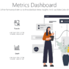 Metrics Dashboard 2 Metrics Dashboard - Visual Representation Of Performance Metrics To Provide Real-time Insights And Facilitate Data-driven Dec