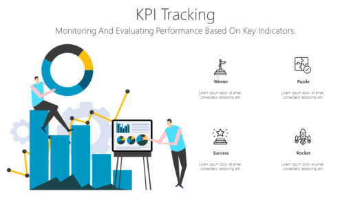 KPI Tracking - Monitoring And Evaluating Performance Based On Key Indicators.