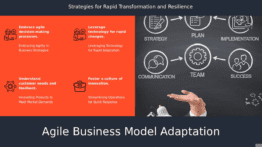 Download this PowerPoint template for creating a professional presentation on adapting business models quickly with customizable ppt slides.