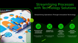 Professional PowerPoint template for Technology Solutions for Process Integration to improve business processes and collaboration.