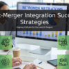 Professional PowerPoint template for Post-Merger Integration Strategies including essential slides for M&A planning and business strategy presentation.