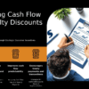 Professional PowerPoint template for cash flow management with loyalty discounts showcasing discounts impact on cash flow.