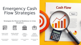 Professional PowerPoint template for Emergency Cash Flow Planning with essential ppt slides for effective cash flow management presentation