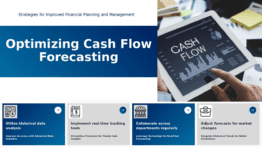 Professional PowerPoint template for enhance cash flow forecasting featuring cash management presentation slides and operating cash requirements tools.