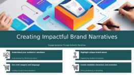 Professional PowerPoint template for crafting compelling brand stories with effective ppt slides and brand storytelling presentation tools