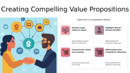 PowerPoint template for crafting unique value propositions in professional presentations and effective positioning statements
