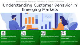 PowerPoint template for Customer Behavior Insights in Developing Markets to create professional presentations and market analysis slides