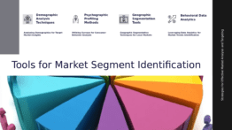 Professional PowerPoint template for market segment identification tools, featuring editable strategy mapping templates and ppt slides.