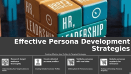 Professional PowerPoint template for Persona Development Best Practices with effective persona templates and customer persona PowerPoint slides.