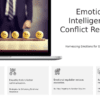 Emotional Intelligence in Conflict Management PowerPoint template 2 Professional PowerPoint template for Emotional Intelligence in Conflict Management featuring educational conflict management toolkit slides