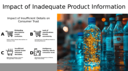 PowerPoint template illustrating Inadequate Product Information Leading to Doubts to enhance consumer behavior presentation template