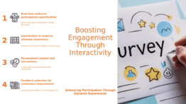 PowerPoint template for Interactive Event Engagement with professional presentation design and engaging slides for effective marketing strategies.