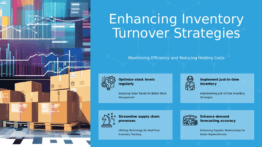 Professional PowerPoint template for Inventory Turnover Improvement Techniques with cost reduction and inventory management slides.