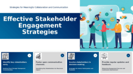 PowerPoint template for engaging stakeholders effectively with professional presentation design and customizable ppt slides.