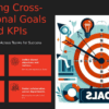 PowerPoint template for aligning cross-functional goals and KPIs in a professional presentation with effective metrics and performance measurement