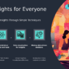 PowerPoint template for Data Analysis for Non-Analysts featuring professional presentation and training presentations for data analysis