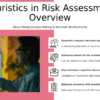 Heuristics in Risk Assessment PowerPoint Template for Professionals 1 Professional presentation PowerPoint template for heuristics in risk assessment, featuring decision analysis and behavioral biases.