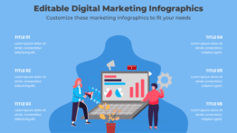 Editable Digital Marketing Infographics - Customize these marketing infographics to fit your needs. Learn how to earn with affiliate marketing.