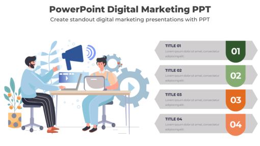 PowerPoint Digital Marketing PPT - Create standout digital marketing presentations with PPT. Learn how to earn with affiliate marketing.