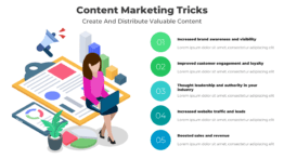 Content Marketing Tricks - Create And Distribute Valuable Content. Learn how to earn with affiliate marketing.