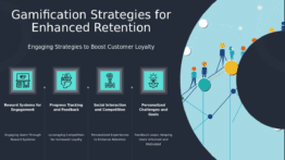 PowerPoint template showcasing gamification techniques for retention in mobile app user engagement presentations and strategies.