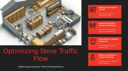 High Traffic Management for Stores PowerPoint template for a professional presentation on scalable e-commerce solutions and traffic handling.