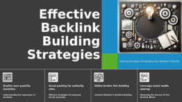 Professional PowerPoint template for backlink building methods explained, featuring effective strategies and SEO best practices slides.