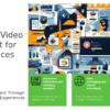 PowerPoint template showcasing personalized video content strategies for engaging audiences with professional presentation tips.