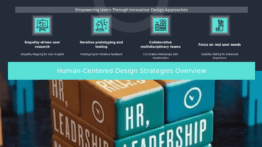 Professional PowerPoint template for Human-Centered Design Strategies, perfect for impactful UX design principles and presentations.