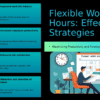 Professional PowerPoint template for flexible work hours strategies to improve work-life balance and employee retention. Download ppt slides.
