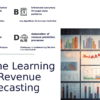 PowerPoint template for Machine Learning in Revenue Forecasting, suitable for professional presentations and financial forecasting needs.