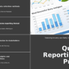 Quarterly Reporting Best Practices PowerPoint Template Download 2 Professional PowerPoint template for quarterly reporting best practices with effective design and comprehensive ppt slides for analysis.
