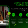 PowerPoint template for Tools for Capital Budgeting Analysis featuring editable capital budgeting templates and professional presentation slides.