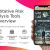 Professional PowerPoint template for Quantitative Risk Analysis Tools with ppt slides for effective risk assessment presentation design