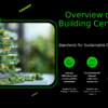 Green Building Certifications PowerPoint Template for Professionals 2 PowerPoint template for Green Building Certifications featuring sustainable design concepts and professional presentation elements.