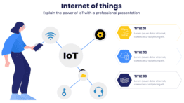 Internet of things - Explain the power of IoT with a professional presentation 