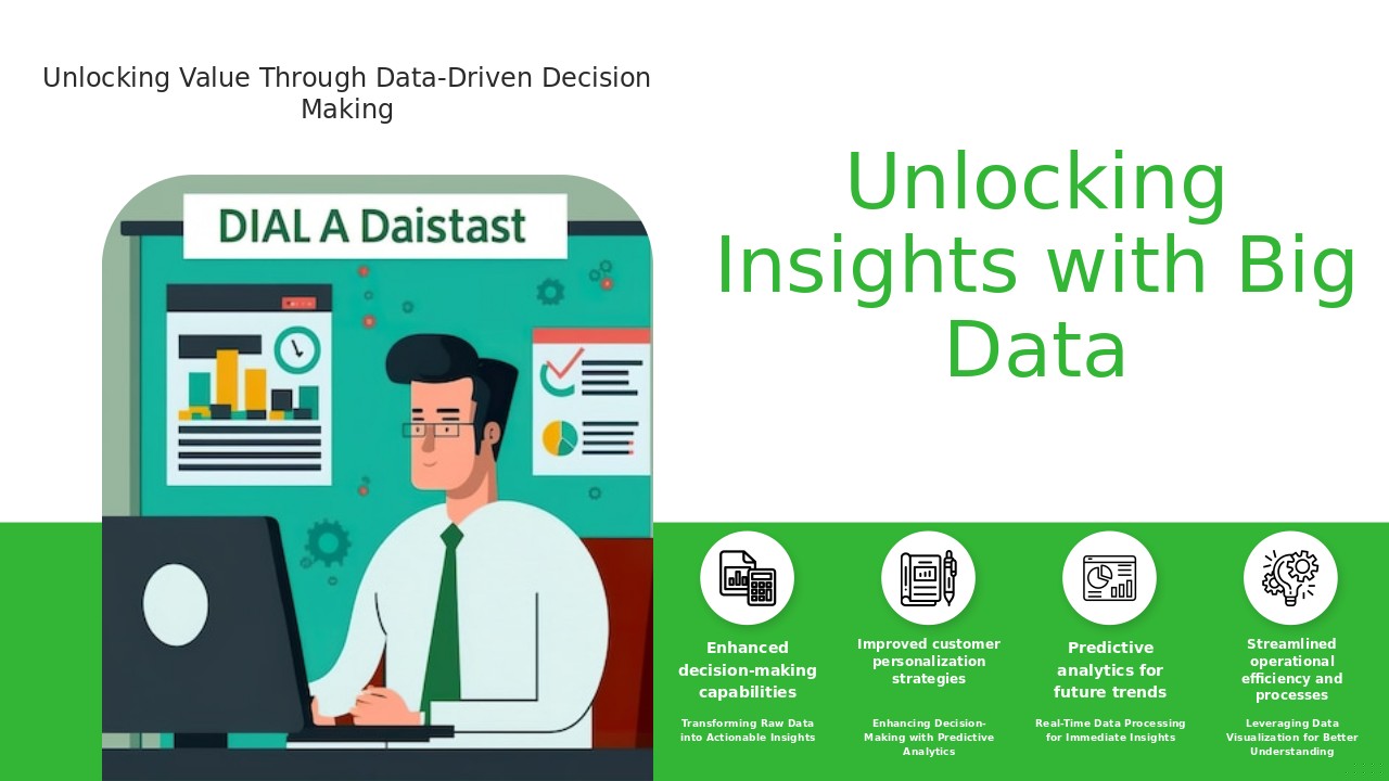 Professional PowerPoint template for Utilizing Big Data for Insights 3 PowerPoint template for utilizing big data for insights in professional presentations with industry leadership and data insights design